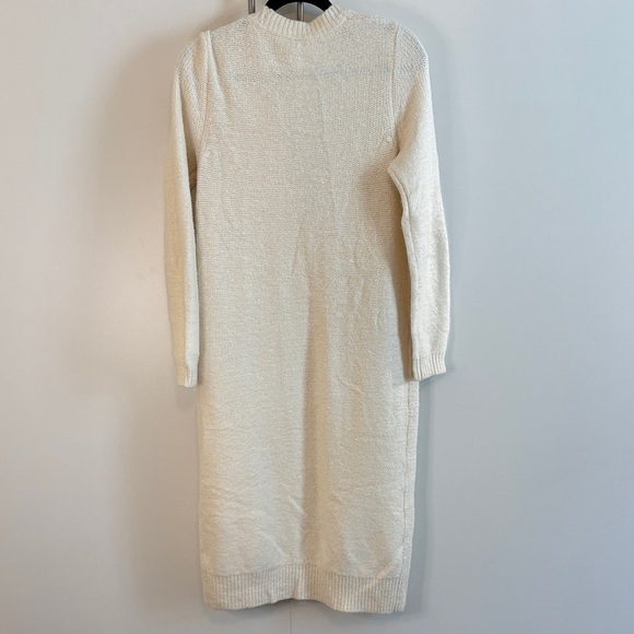 Pilcro Anthropology Cream Knit Long Cardigan, S - Picture 4 of 4